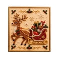 thumbnail image 1 of Christmas Decor Pearl Art Kit for Adults Diamond Painting Kit With Frame, DIY Home Decor Wall Art, Beginner DIY Seasonal Party Gift 2D Pearl Sparkle,D, 1 of 7