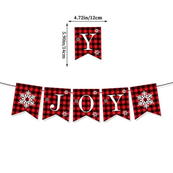 Christmas Decoration Banner Bunting Party Background Wall Decoration Decor Party A