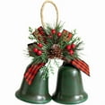 thumbnail image 1 of Christmas Decoration Bells, Bells for Christmas Trees, Bell Decor, Vintage Hanging Decorative Bell for Door, Wall, Window, Indoor and Outdoor Decor, New Year Party Hanging Ornaments, 1 of 4