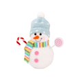 thumbnail image 1 of Christmas Decoration Candy Cane Christmas Decorations 5 Inch Plush Snowman Figurine Pink Christmas Decor for Indoor Display Home Holiday Seasonal Party Accent, 1 Pack, 1 of 3