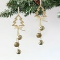 thumbnail image 1 of Christmas Decoration Clearance Hwkond Beautiful Christmas Decorations Bells Showers Window Porch Hanging Christmas Tree Christmas Home Decor Gifts,GoldC, 1 of 6