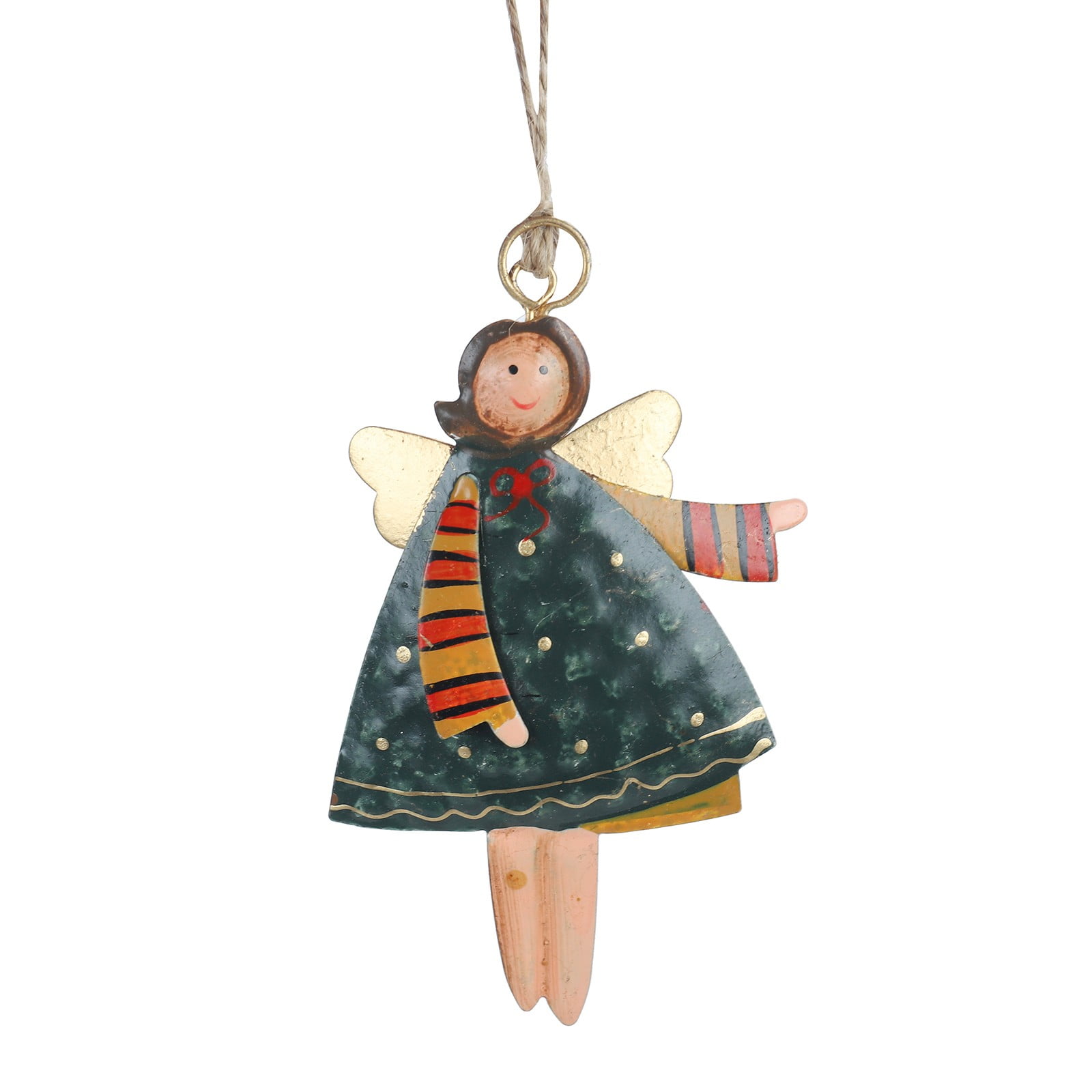Christmas Decoration Creative Art Hand Painted Angel Girl Pendant