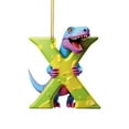 thumbnail image 1 of Christmas Decoration Dinosaur 26 English Letter Dinosaur Pendant, Acrylic Dino Figures Hanging Gift for Christmas Tree, Funny Dinosaur Decor for Kids, Christmas Dinosaur Cartoon Pendant, 1 of 5