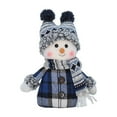 Christmas Decoration Handmade Plush Doll, Christmas Blue New Fabric