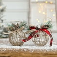 thumbnail image 1 of Christmas Decoration Hollow Balls Ornaments for Xmas Tree Hanging Shatterproof Ball Ornaments for Festival Home Party Decors 3.1*3.1*3.1in Christmas Ornament, 1 of 7