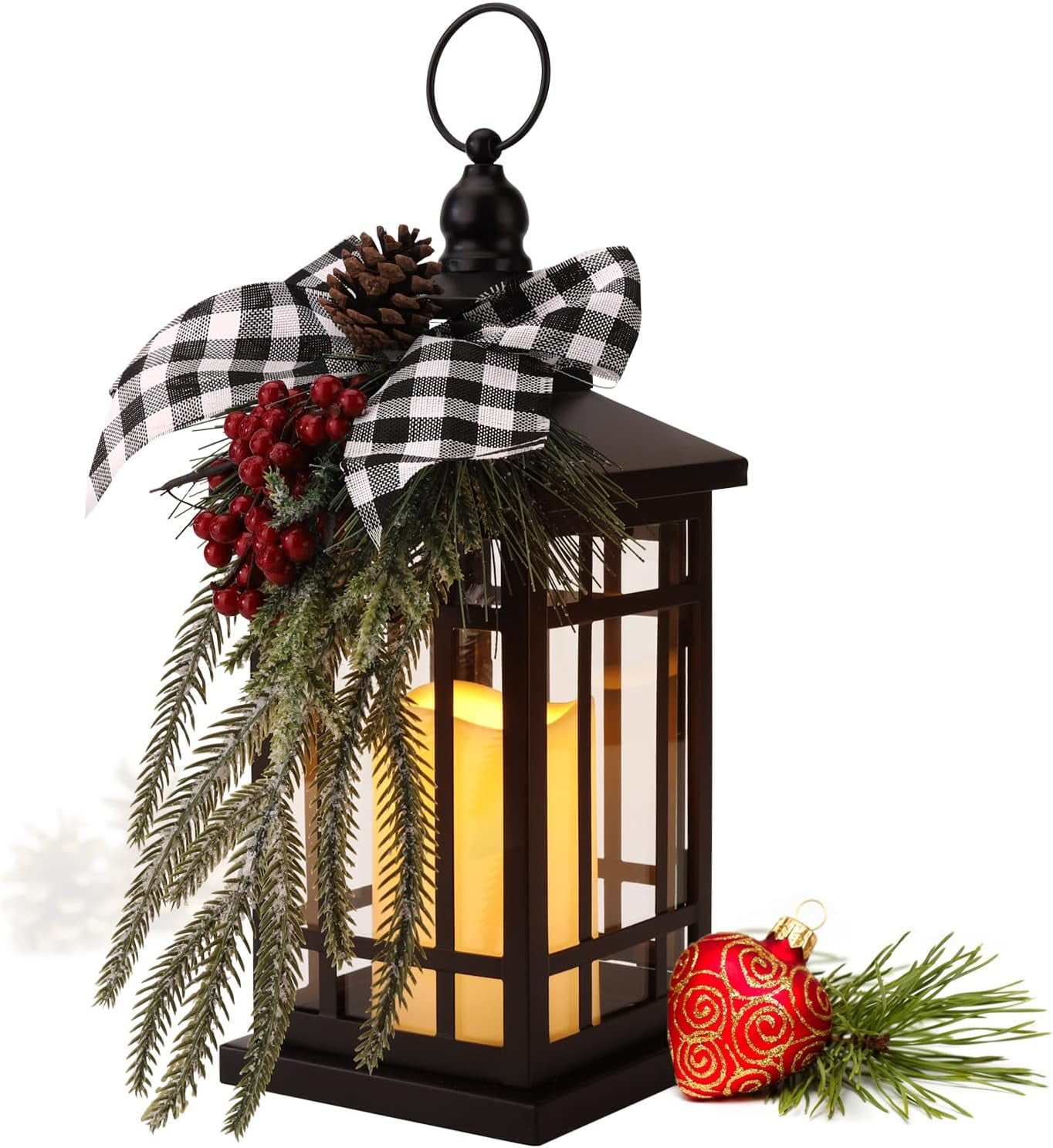 Christmas Decoration Lantern,Christmas Decoration Candle Lantern,35.56