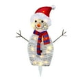 thumbnail image 1 of Christmas Decoration Lighted Snowman Family Outdoor, Waterproof Plug In 2D Snowman for Yard Patio Lawn Garden Party Decor, Mom, 1 of 4