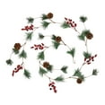 thumbnail image 1 of Christmas Decoration Rattan Simulation Pine Needles Pine Cones Wall Hanging Christmas Supplies, 1 of 12