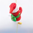 Christmas Decoration Santa Claus Electric Climbing Hanging Xmas