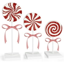 Christmas Decoration- Solid Wood Rustic Table Decor, DIY Holiday Gift Set for Home