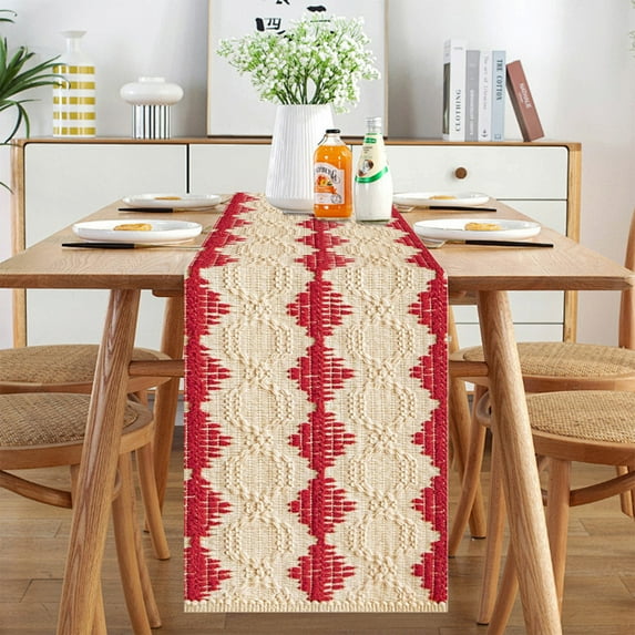 Christmas Decoration Table Cover Buffalo Plaid Table Cloth Dining Coffee Table Runner Rectangular Table Top Covering Christmas Pattern