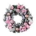 thumbnail image 1 of Christmas Decoration Wreath Door Hanging Christmas Scene Arrangement Wall Hanging Decor, PVC Material, Suitable for Entry Doors and Hallways, Reusable, Elegant Design, 1 of 7