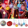 thumbnail image 1 of Christmas Decorations, 12pcs Hanging Disco Ball Ornaments for Christmas Tree Holiday Party Event Venue Background Decoration, Rotating Swirl Hanging Decor for Home and Festival Celebration, 1 of 4