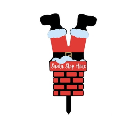 Christmas Decorations, 1PCS Yard Signs With Stakes, Sign For Xmas Garden Decor, Stealing Christmas Decor Party Supplies Decorations Outdoor