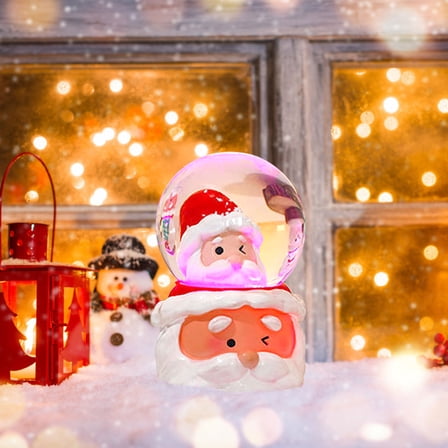 Christmas Decorations 2025 - Christmas Snow Globe with Snowman