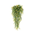 thumbnail image 1 of Christmas Decorations 2pcs Artificial Leaf Hanging Plant Home Decor Halloween Decorations Christmas Party Fireplace Decoration Fake Flower Hanging Basket Wall Hanging Decorations Excluding Baskets, 1 of 6