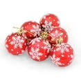 Christmas Decorations 6cm/2 36in Bright Plastic Electroplated Ball