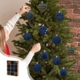 thumbnail image 1 of Christmas Decorations 6cm Christmas Decorations 12 Piece Flocked Christmas Balls Christmas Decoration SetMultiple Styles Of Christmas Tree Decorations Can Also Be Used For Other Party, 1 of 6