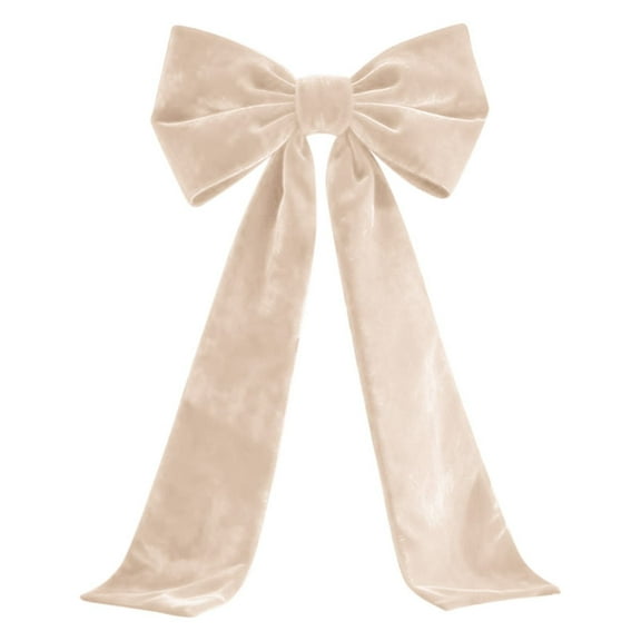 Christmas Decorations 70inch Extra Large Christmas Tree Topper Bow Giant Xmas Velvet Bow for Home Wreath Wall Holiday