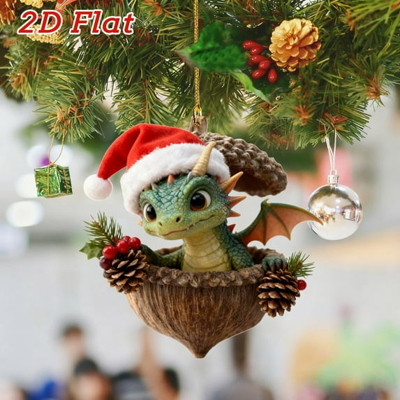 Christmas Decorations, Animal : Comfortable 2026 Animal Creature Hanging Acrylic Hanging for H Swinging Car Glass Eggs Decorative, Christmas Hangs, Home Decor