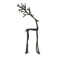 thumbnail image 1 of Christmas Decorations, Black Reindeer Statues - Modern 3D Printing Xmas Figurines - Elegant Indoor Holiday Decor - Table Centerpieces - Ideal for Mantel Living Room Bedroom Office, 1 of 10