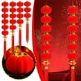 thumbnail image 1 of Christmas Decorations Chinese Year Red Lanterns 2025 Spring Festival Hanging Lanterns Decorations Chinese Year Decorations Oriental Good Wish For Year, 1 of 6