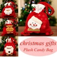 thumbnail image 1 of Christmas Decorations Christmas Bag Gift Bag Christmas Gift Bag Plush Candy Decorative Supplies Elderly Snowman Deer Bundle Mouthon Clearance, 1 of 4
