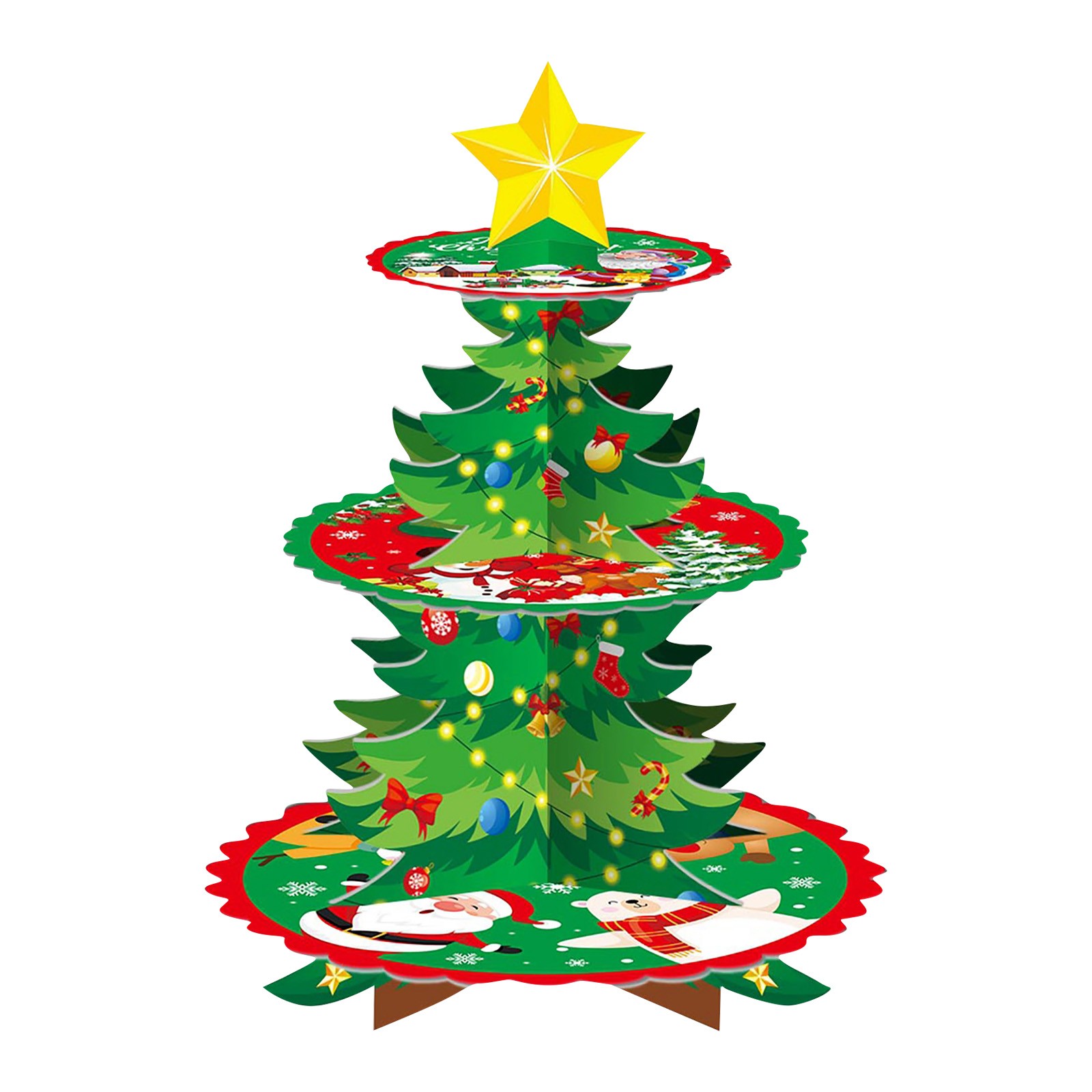 Christmas Decorations, Christmas Cake Rack, Christmas Party MultiLayer