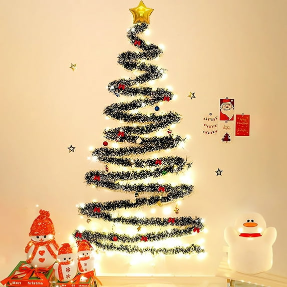 Christmas Decorations Christmas Decoration Window Christmas Tree Material Package Ingenious Background Wall Party Ambience Scene Layout Christmas Ornaments