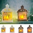 thumbnail image 1 of Christmas Decorations Christmas Lantern Snow Globe Lantern Handheld Night Light LED Lights Ornament Lantern Hanging Lantern Decoration Creative Cute Christmas Gifts, 1 of 7