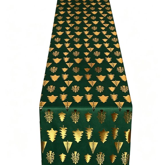 Christmas Decorations Christmas Table Runner 11x108 Inch Holiday Table Banner Cover For Dining Table Party Home Decoration