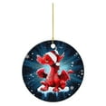 Christmas Decorations Christmas Tree Hanging Decorations Acrylic Flat