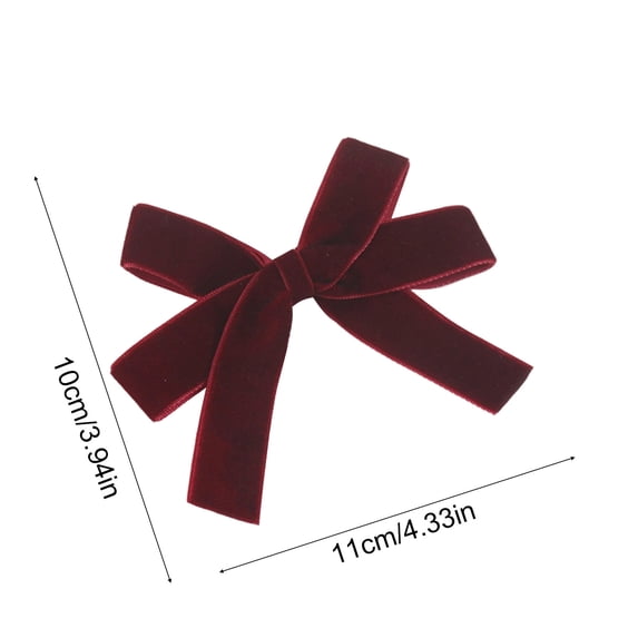 Christmas Decorations Christmas Tree Ornaments Christmas Bows Polyester Hanging Decorations for Tree Wreath Gift Wrapping