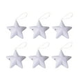 Christmas Decorations Christmas Tree Ornaments White Five Pointed Star