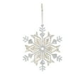 thumbnail image 1 of Christmas Decorations Christmas Tree Pendant Snowflakes Flower Garlands and Bowknots Shaped Ornaments Christmas Gifts (Snowflake), 1 of 6
