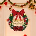 thumbnail image 1 of Christmas Decorations Christmas Wreath Christmas Decoration Window Display Prop Mall Scene Setting Gift, 1 of 7