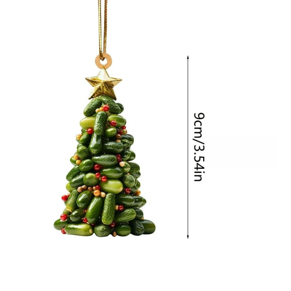 Christmas Decorations Clearance 2034 Christmas Tree Car Pendant Christmas Acrylic Decoration Decorations