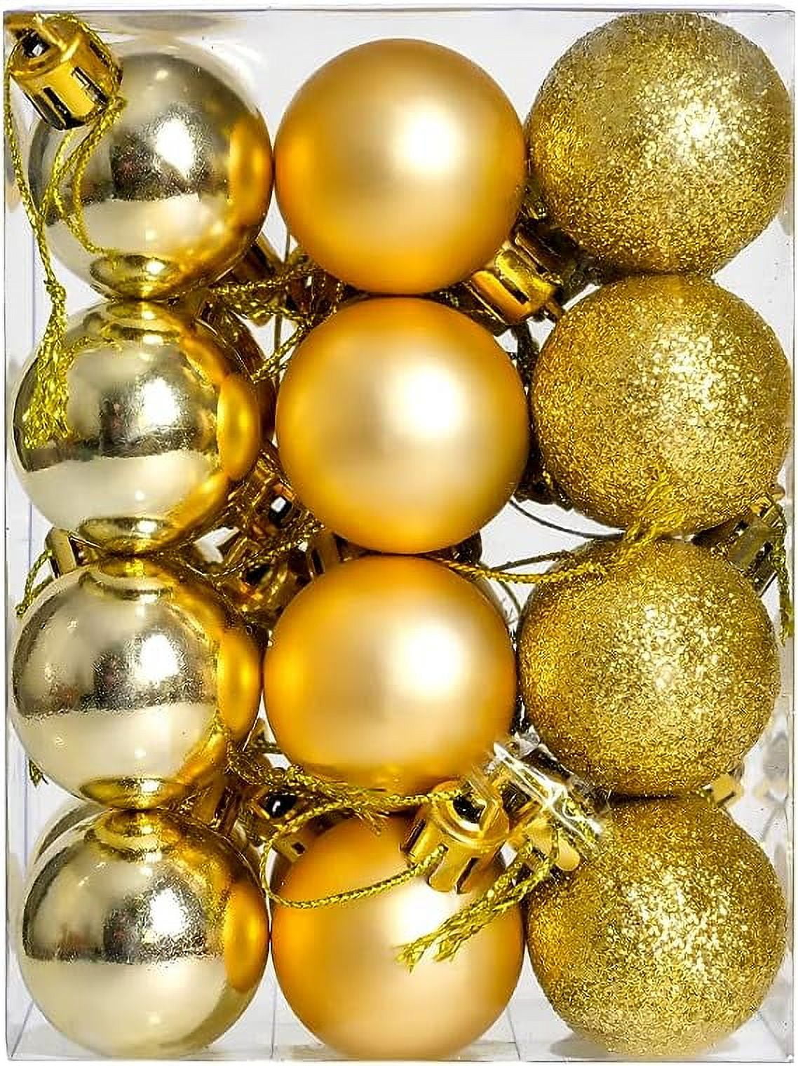 Christmas Decorations Clearance, 24Pcs Christmas Balls Ornaments, 1.18
