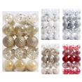 thumbnail image 1 of Christmas Decorations Clearance, 30 Pcs Of Christmas Ball Ornaments Shatterproof Christmas Decorations Christmas Tree Wedding Party Decorations Xmas Decor Ball, 2.36inch, 1 of 4