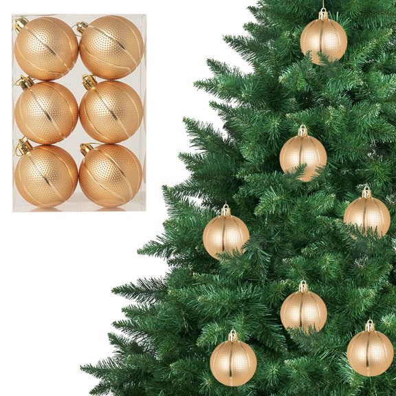 Christmas Decorations KITTEHIGM Christmas Ball Christmas Tree Decoration Pendant Ball Christmas Ball 6cm Box Christmas Ball