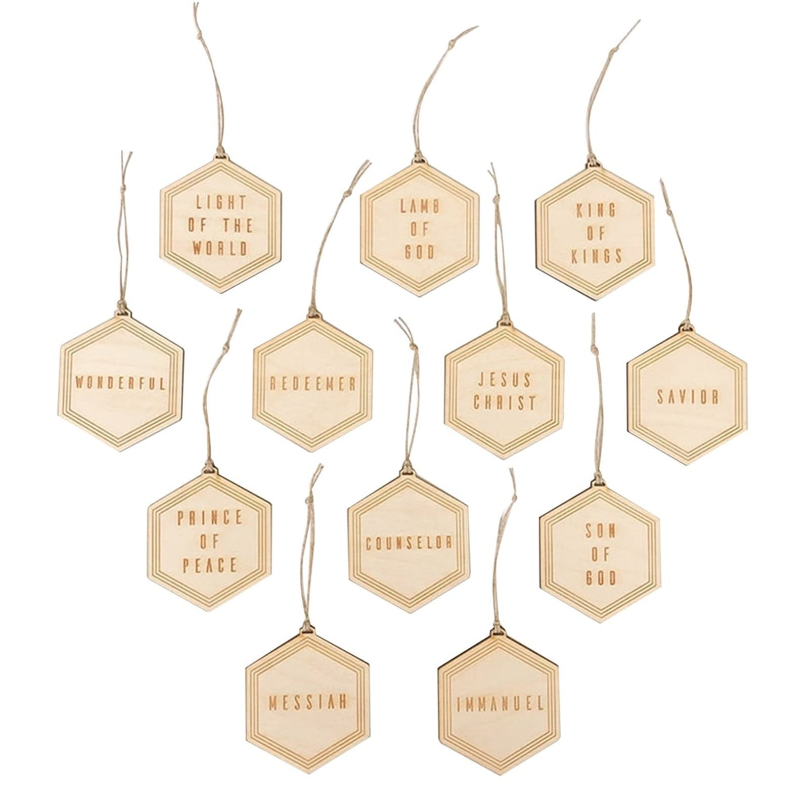 Christmas Decorations Clearance! KITTEHIGM Name As Christ's Christmas