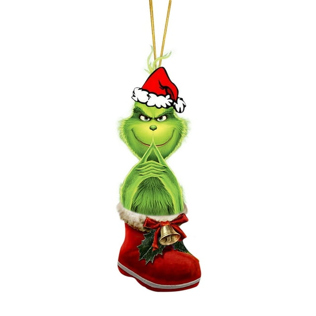 Christmas Decorations Clearance Christmas Tree Pendant Cartoon Acrylic