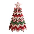 thumbnail image 1 of Christmas Decorations DIY Christmas Quilted Fabric Tree Kit, Christmas Fabric Tabletop Tree Decor,3D Sewing Craft Christmas Tree, 1 of 7
