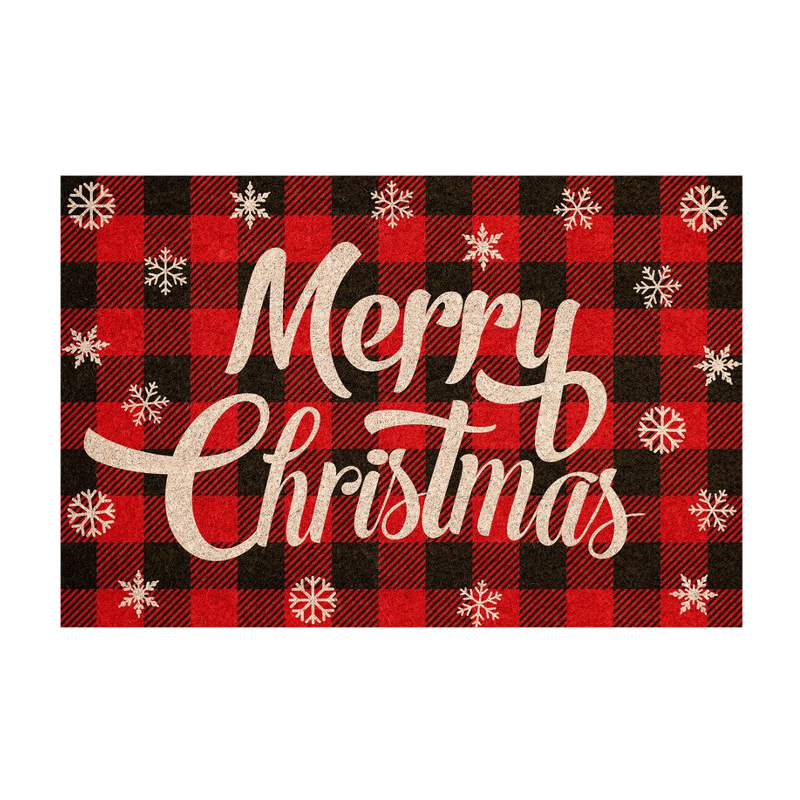 Christmas Decorations Christmas Decor Doormat 40x60cm Merry Christmas