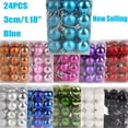thumbnail image 1 of Christmas Ball Ornaments Sets,Happon 1.18inch Multicolor Christmas Balls Shatterproof Xmas Balls for Christmas Tree Decorations, Hanging Ball for Holiday Festival Party Event, 1 of 2