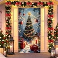 thumbnail image 1 of Christmas Decorations Door Frame Cover Party Holiday Hanging Cloth Stickers For Indoor Outdoor Entrance Wall Scene Setting Christmas Ornaments Christmas Gifts, 1 of 6
