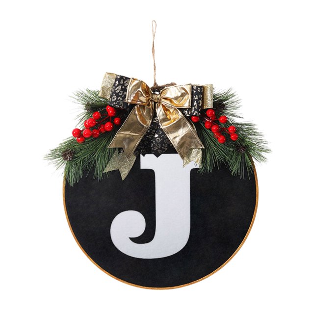 Christmas Decorations English Letters Christmas Wreaths Wreaths Home