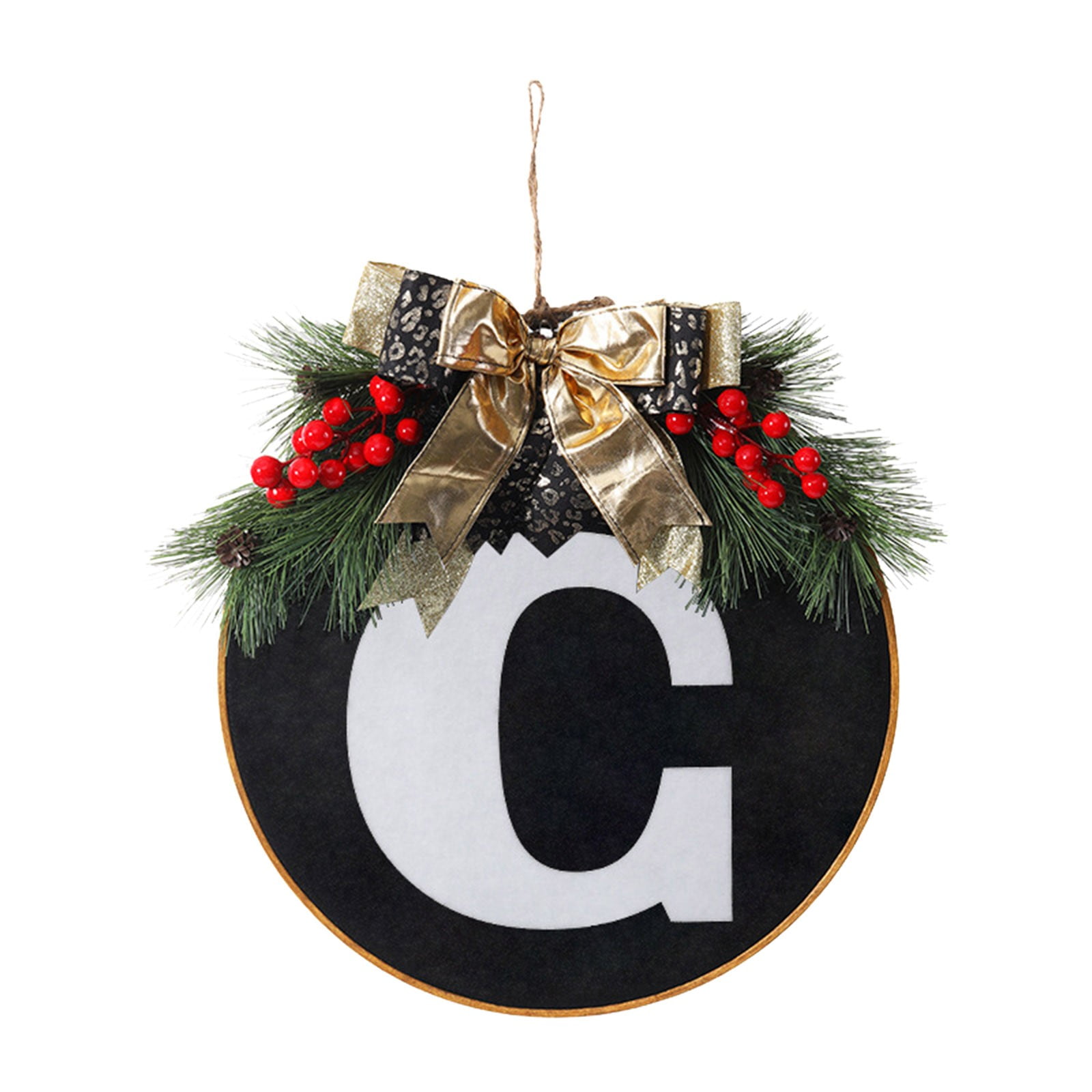 Christmas Decorations English Letters Christmas Wreaths Wreaths Home