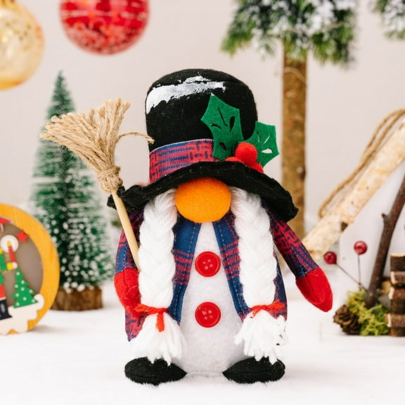 Christmas Decorations Faceless Doll Snowman Doll Decoration Shovel Gnome Gift