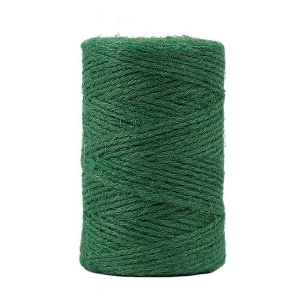 Christmas Decorations, Garden Twine, Green Twine for Gardening Tomato Climbing Plant Tie Floristry Crafts Gift